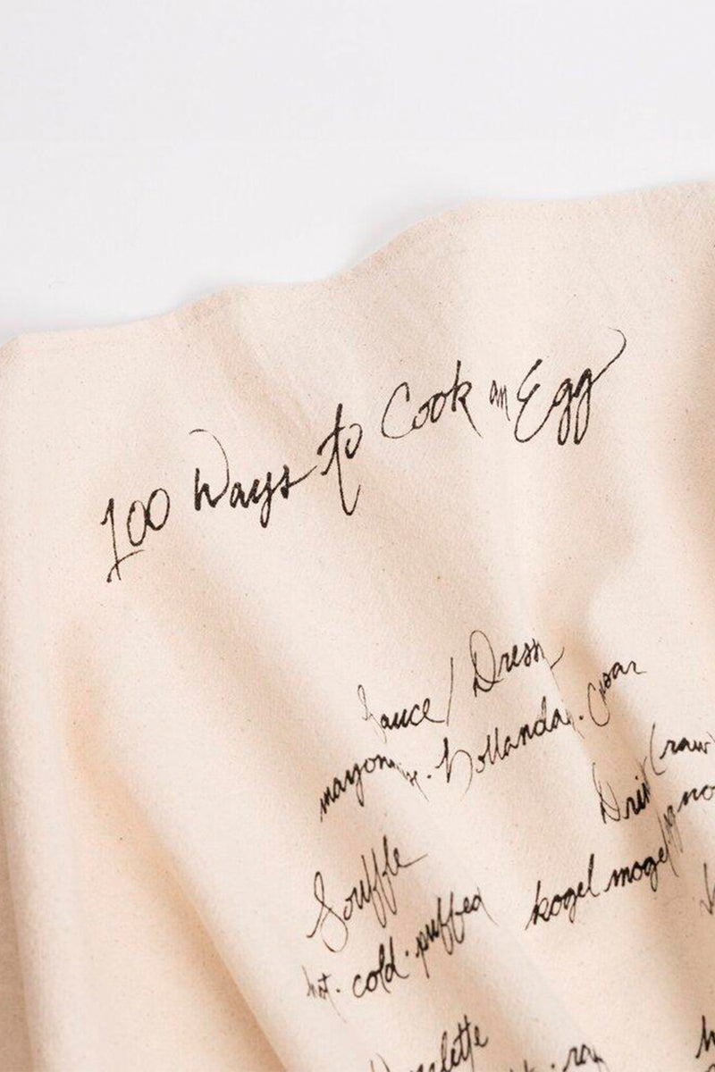 Nest Homeware 100 Ways to Cook an Egg Kitchen Tea Towel