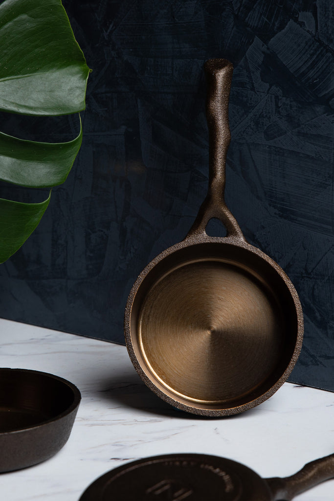 Nest Homeware Cast Iron Essentials Set with Machined Smooth Interiors