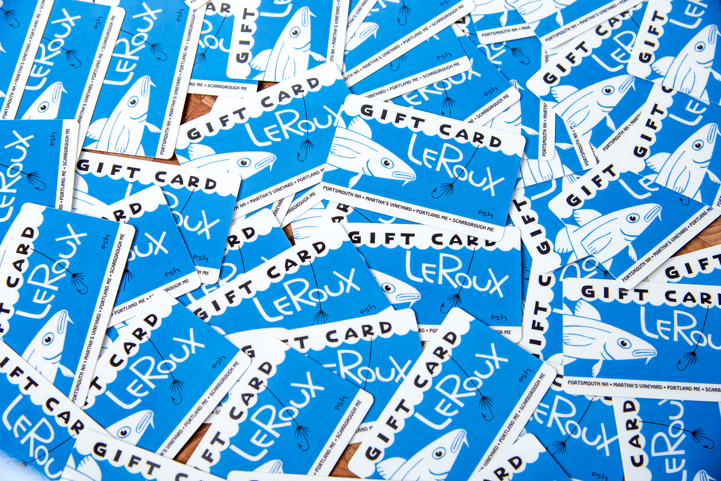 LeRoux Kitchen Physical Gift Card for Premium Cookware and Pantry