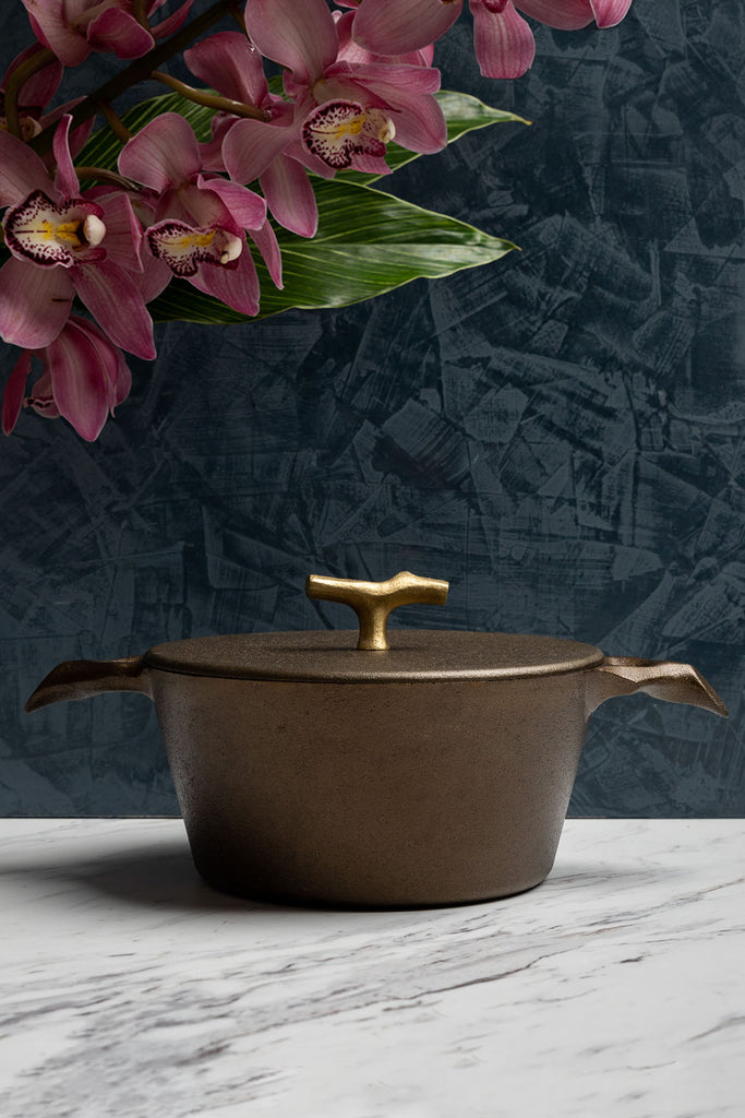 Nest Homeware Cast Iron Essentials Set with Machined Smooth Interiors