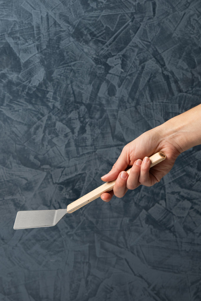 The Perfect Spatula Handmade Maple Wood and Stainless Steel Turner