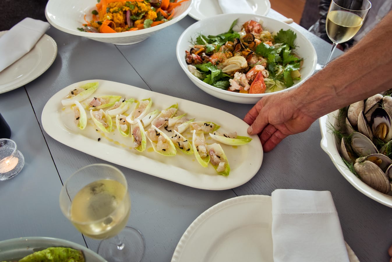 Sicilian Lemon White Balsamic Vinegar Gourmet Dressing for Seafood