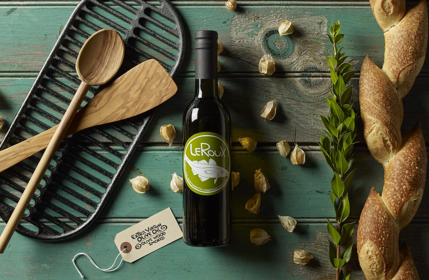 LeRoux Olive Wood Smoked Extra Virgin Olive Oil Infusion