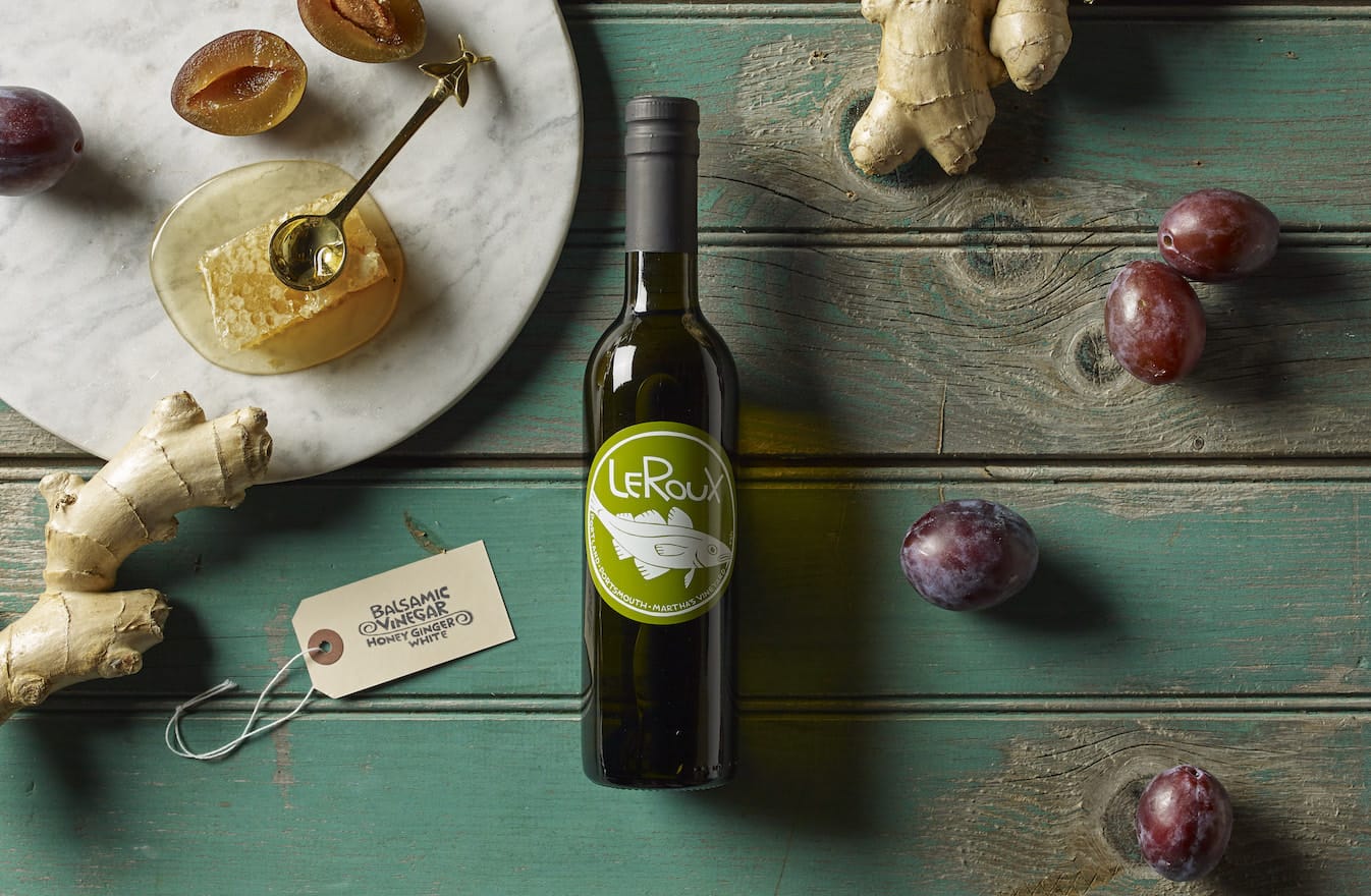 Honey Ginger White Balsamic Vinegar Gourmet Italian Glaze and Dressing