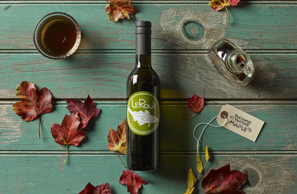 LeRoux Vermont Maple Dark Balsamic Vinegar Aged Italian Condiment
