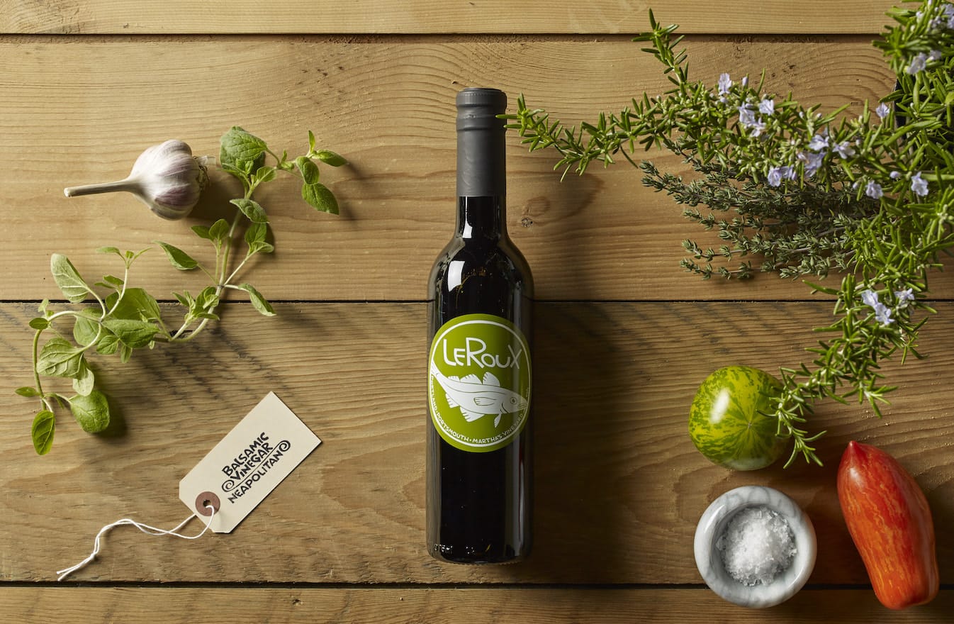 Neapolitan Herb Dark Balsamic Vinegar with Rosemary and Garlic