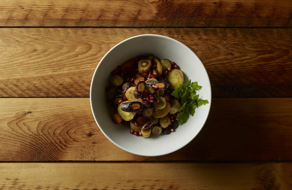 LeRoux Pomegranate Dark Balsamic Vinegar - Aged Italian Condiment for Salads