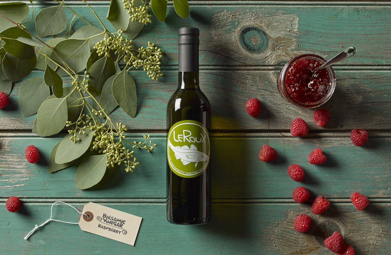 LeRoux Raspberry Dark Balsamic Vinegar Sweet Tart Italian Gourmet Glaze